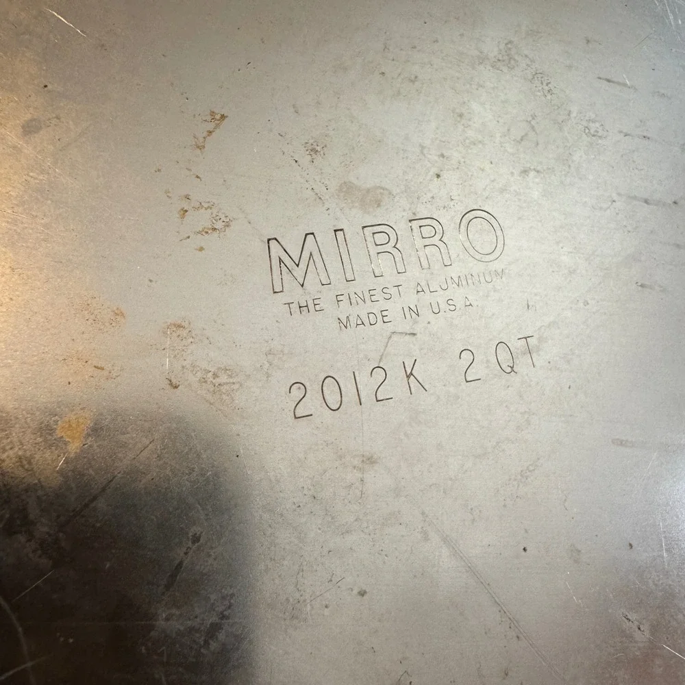 Vintage Mirro Pink Aluminum Canister Set 3‎ Piece Kitchen Storage Containers USA